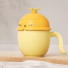 1pc Baby Shampoo Cup Bath Scoop Spoon Shower Crown Rinsing Cup, Baby Bath Supplies - Plastic Waterfall Style Bathing Pot With Handle For Gentle Hair Rinsing, Non-Electric Bathroom Accessory - Multicolor - View 7