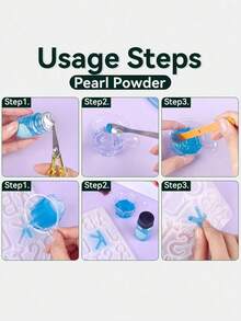 1 زجاجة/24 زجاجة مسحوق الميكا DIY لصب قوالب السيليكون، صبغ راتنج الإيبوكسي، تلوين صناعة الشموع - متعدد الألوان - مشاهدة 5