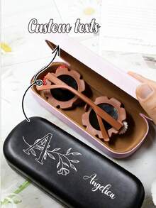 Hộp đựng kính có thể tùy chỉnh tên, Hộp đựng kính cứng in ảnh cá nhân, Hộp đựng kính thời trang cá nhân hóa, Hộp đựng kính, Hộp đựng kính cứng in ảnh đôi có thể tùy chỉnh, Hộp đựng kính, Thiết kế tối giản, Di động, Quà tặng sinh nhật, Quà tặng ngày Valentine, Quà kỷ niệm, Đa chức năng, Thời trang, Du lịch, Ngày của Mẹ, Quà tặng cặp đôi - Nhiều màu - Xem 3