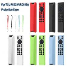 Ốp bảo vệ bằng silicon cho điều khiển từ xa RC923A/RC813A kèm dây đeo, chống sốc, vỏ mềm mại. - Nhiều màu - Xem 2