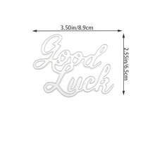 Birthday Greeting Metal Cutting Dies Set, Includes Embossed Paper Mold, Paper Cutting Mold, Scrapbooking Tools, Templates, Storage Bag And Other Craft Supplies. - Silver - View 7