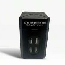 4槽充电器，兼容21700电池（不含电池），智能快速充电，不损坏电池，即插即用。 - 充電盒(不含電池) - 查看 9