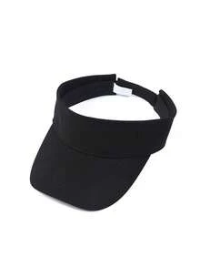 1顶可调节儿童遮阳帽，简约设计，轻便透气，防紫外线，适合沙滩、高尔夫、跑步等场合，男女通用 - 兒童空頂帽 - 查看 6