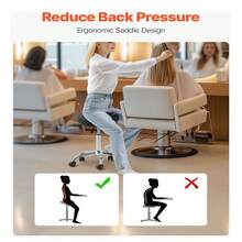 Salon & Spa Stools - Black - View 7