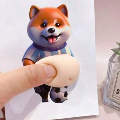 2张硅胶柯基犬车贴，可爱宠物贴纸，防撞减震，2.48英寸，适用于手机壳、笔记本电脑、冰箱、汽车和家居，是宠物爱好者的完美礼物，可保护墙壁、家具、橱柜，也是情人节的理想之选。