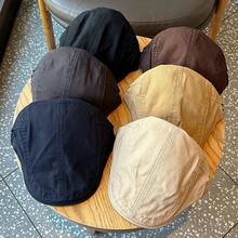 French Retro Forward Cap, New Spring/Autumn Large Circumference Beret - A - View 1