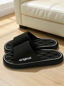 Sandalias suaves, elásticas y cómodas, adecuadas tanto para uso interior como exterior - Negro 13 - Ver 5