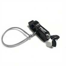 CNC Aluminum Alloy Motorcycle Handlebar Lock, Anti-Theft Helmet Hook Brake Clamp Lock, Electric Bicycle Cruiser Safety Lock - Handle Lock - View 11