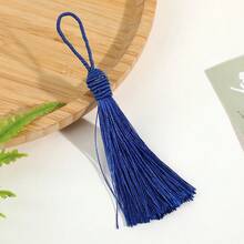 10pcs 13cm Polyester Silk Tassel Mixed Color Bookmarks, Curtain Sewing DIY Handicraft Decorative Hanging Ornaments - Tassels - View 7