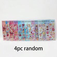 Reusable 3D Stickers - Shiny Metallic Shaker Stickers, Suitable For Scrapbooking, Diaries, Sticker Albums, Journals, Envelopes, DIY Crafts, Cartoon Embossed 3D Stickers, Fun And Cute Crystal Stickers (Random Style) - Multicolor - View 7