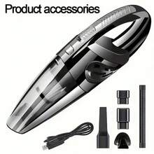 Portable Vacuum Cleaner With Fast Charging In The Car, Cordless Portable Pet Hair Vacuum With Strong Rechargeable Suction - A - View 1