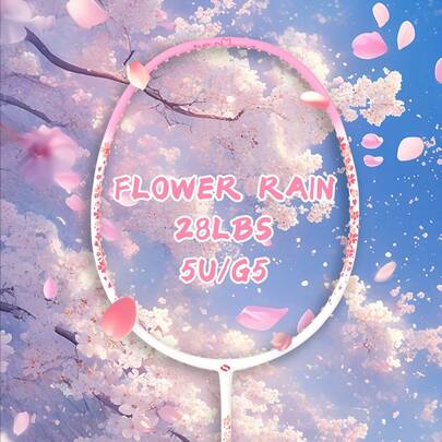 SALYWEE Composite Carbon Fiber Badminton Racket, 4U/5U Lightweight, Tension <28Lbs, Low Resistance Dynamic-Sword/Stable Control Box Racquet Frame, Free Portable Bag & Non-Slip Gradient Color Professional Grip Tape, Indoor Sports Gears For Beginners