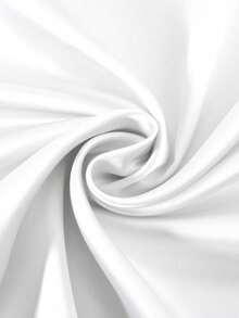 1 pieza de tela de satén blanco suave y sedoso, adecuado para vestidos de novia, textiles para el hogar, costura DIY - Blanco - Ver 1