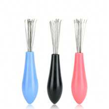 宠物梳毛刷、毛发清洁梳、爪子清洁器、家用清洁工具 - 黑+粉+藍3個 - 查看 6