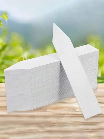 防水植物标签，可重复使用的防水塑料植物种子标签标记园艺标签装饰工具，适用于花盆和种植箱标签！