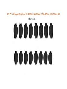 16Pcs Lightweight Propellers, Low-Noise Replacement Blades, Spare Propeller Accessories Compatible With Mini 2 / Mini 2 SE / Mini SE / Mini 4K Drone, Quadcopter Replacement Parts (Drone Not Included) - View 13