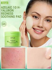 Anua PDRN 100 玻尿酸亮采保濕棉片，含 PDRN、玻尿酸、胜肽與 7D 維生素膠原蛋白，提升彈性與光澤，改善乾燥暗沉，即刻補水舒緩乾燥 - 10%壬二酸舒緩棉片 - 查看 9