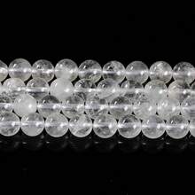 Natural White Stone Beads Howlite Crystal Pearl Jades Moon Round Loose Waist Beads For Jewelry Making DIY Handmade Bracelet - Multicolor - View 10