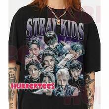 Vintage 90s Bootleg Style Straykid T-Shirt, Retro Stray Kid T-Shirt, Straykid Gifts For Man And Women Unisex T-ShirtExclusive T-Shirts For Premium Fans Unisex Casual Short-Sleeved Tees A Must-Have For Fans Suitable For Festivals, Parties, Homewear, Daily Commutes, Back-To-School Outfits And Concert Looks Printed And Shipped In The USA 100% Cotton T-Shirts Opaque, Versatile Basic Tees Premium Fan-Exclusive T-Shirt – Hip-Hop Music & Culture Themed, Unisex Casual Short Sleeve, Rap Star Graphic, Y2K Style, Fun Christmas & New Year Design. Ideal For Holidays, Parties, Loungewear, Daily Commutes, Back-To-School & Concerts. Printed And Shipped In The USA. 100% Cotton, Opaque, Versatile Basic Tee. - 黑色6 - 查看 8