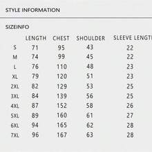 Plus Size Graphic Print T-Shirt, Short Sleeve Crew Neck Casual Top For Summer & Spring, Women's Plus Size Clothing-Vintage Street Style Unisex Loose Cotton Short Sleeve Crew Neck T-Shirt - 黑色 - 查看 6