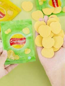 创意逼真土豆造型清洁海绵，趣味文具桌面减压玩具，适合作为学校奖励、派对小礼物、返校礼物、办公用品 - 彩色 - 查看 6