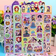 20张/包动漫魔女猎人全息贴纸，可爱少女文具DIY剪贴簿用品，小礼物 - 彩色 - 查看 6