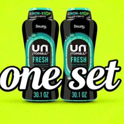 Laundry Scent Beads, Unstopables In-Wash Scent Booster, Fresh Scent, 30.1 Oz