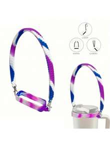 1 Pc Water Cup Hanging Rope, Water Cup Pendant, Silicone Water Bottle Rope, Durable Silicone Water Bottle Strap Rope, Suitable For Most Water Cups - Multicolor - View 19