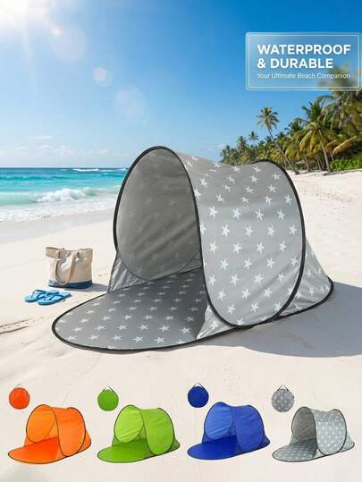 Lều bãi biển mở nhanh trong 30 giây - Chống tia UV, mái che bãi biển nhẹ, lều dã ngoại - Lắp đặt nhanh chóng trong 30 giây - Vật dụng thiết yếu cho gia đình trên bãi biển - Thiết bị cắm trại lễ hội âm nhạc - Che nắng sân sau - Che nắng sự kiện thể thao - Chống nắng khẩn cấp