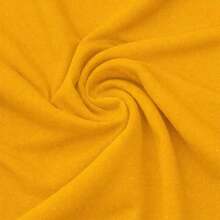 Cropped T-Shirt Brazil Print Top Blouse Round Neck Short Sleeve World Cup  Brazil  Fans - 黃色 - 查看 5