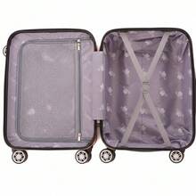 Small 10kg Carry-On Suitcase In ABS With 360° Wheels - Eagle - Rose - View 3
