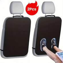 2pcs Backrest Cushion Cover, Specially Designed For The Back Of The Seat. Large Protective Pad For The Rear Seat. Protective Pad For The Rear Seat Pedal. - A - View 10