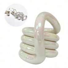 Fidget Toys Pack Fidget Twist Toys Stocking Stuffers Easter Gifts For Men Women Party Favors Autism Autistic Adults Stress Relief Sensory Toy ADHD Toys - 彩色透明水晶(附盒子) - 查看 8