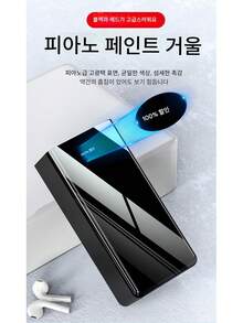 대용량 60000mAh 파워 뱅크, 차량 캠핑용, 멀티 포트 고속 충전, PS22.5W, QC3.0, 2.1A - 블랙 - 보기 5