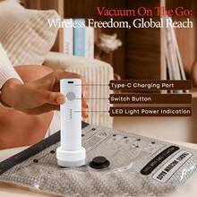 Vacuum Bags For Travel With Rechargeable Air Pump,  Carry-On Size Compression Packing Bags For Luggage And Suitcase, Space Saver For Clothes And Clothing Travel - 查看 3