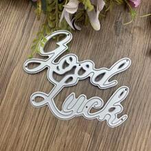 Birthday Greeting Metal Cutting Dies Set, Includes Embossed Paper Mold, Paper Cutting Mold, Scrapbooking Tools, Templates, Storage Bag And Other Craft Supplies. - Silver - View 4