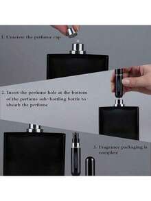 1pc 5ml Refillable Mini Perfume Spray Bottle With Travel Perfume Pump Case - Multicolor 2 - View 6