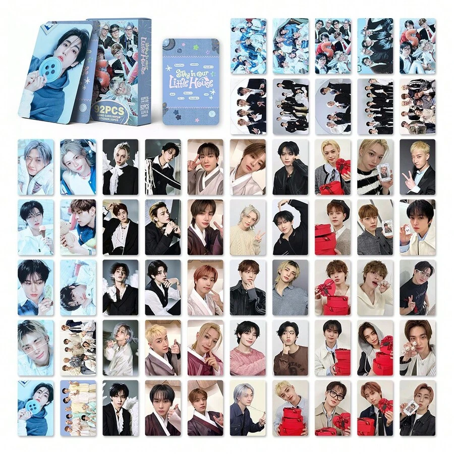 92pcs Photocard, STAY In OurKPO Photocard, LOMO Card, Skz, Cards, Photocard, Twice, Painting - 1PC - View 1