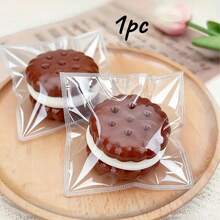 奶油夹心逼真饼干 | 柔软、有弹性、可挤压的TPR材质捏捏乐玩具，适合作为生日、圣诞节、情人节、复活节礼物 | 高性价比 - 彩色 - 查看 3