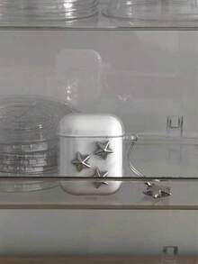 1个极简泰迪熊耳机保护套，兼容苹果Pro 2、Pro 3/4，磨砂保护套 - 黑色 - 查看 2