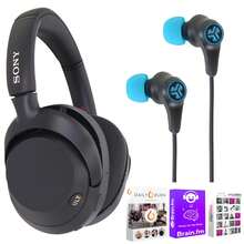 Sony ULT WEAR Wireless Over-Ear Noise-Canceling Headphones (Black) With Fitness & Wellness Plus Software And JLab Play Gaming Wireless Bluetooth Earbuds - View 1