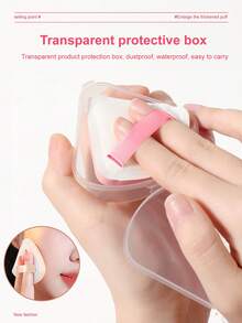 24件套化妆工具套装，包含：11支化妆刷套装+4个迷你气垫粉扑+4个迷你化妆海绵+2个云朵棉粉扑+2个三角粉扑+1个化妆刷清洁工具，一应俱全，新手友好 | 方便旅行携带，送礼佳品 | 新手/女性的完美之选 - 彩色 - 查看 9