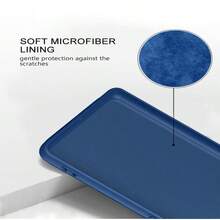 Ốp lưng điện thoại tối giản với chất liệu nhung, tương thích với Pixel 6, 7, 6 Pro, 7 Pro, 8, 8A, 8 Pro, 9, 9A, 9 Pro, 10, 10 Pro, 10 Pro XL - Xanh đậm - Xem 5