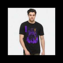 Overlord Ainz Ooal Gown T-Shirt, Cotton Tee, Men's Women's Sizes - màu đen - Xem 8