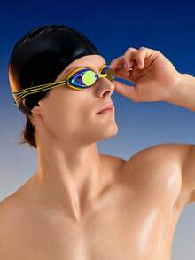 Anti-Fog Swimming Goggles, Professional Training & Racing, Low Resistance Electroplated Thin Strap, Unisex - Swimming Goggles - View 7