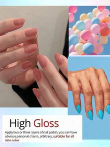 VOKY 5件套美甲沙龙套装，LED光疗，适合作为节日礼物送给女性，节日美甲 - 彩色 - 查看 7