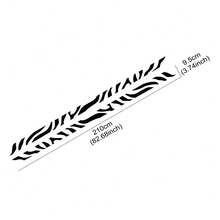 Car Door Waist Lines Sticker For KIA Soul Zebra Graphics Stripes Auto Body Vinyl Decor Decals Auto Racing Sport Accessories - Car Sticker - View 5