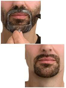 5件套透明胡须造型器胡须造型板尺 - 多色 - 查看 2