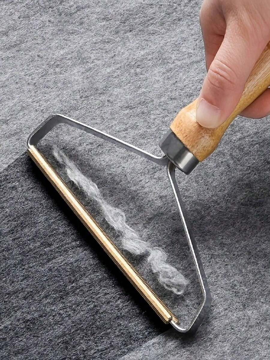 1 Pack Gentle Pet Hair Removal Brush For Cats And Dogs, Effectively Removes Pet Hair, Sofa Carpet Bed Hair Scraper, Removes Clothing Hair - Multicolor - View 1