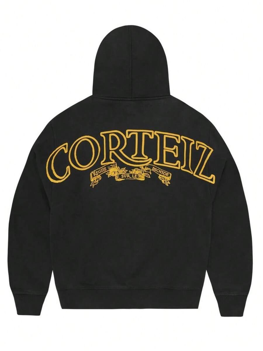 Men's Sweatshirt Hiphop Hip-Hop Street Dance Alcatraz Printed Cardigan Hooded Sweatshirt Jacket Knitted Sweatpants Sports Suit - LMSZC2HQ+YCK2ZC0BY - Xem 1